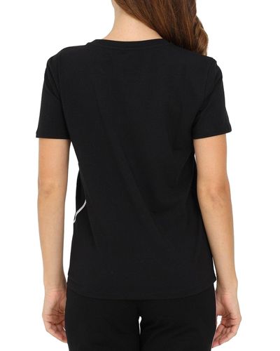 Moschino Moschino Unterwäsche Unterwäsche Bear Logo T -Shirt - Schwarz