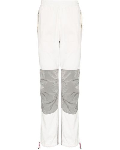 Moncler 1952 bicolore Pantaloni - Bianco
