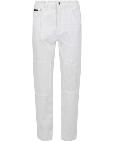 Dolce & Gabbana Jeans in denim - Bianco