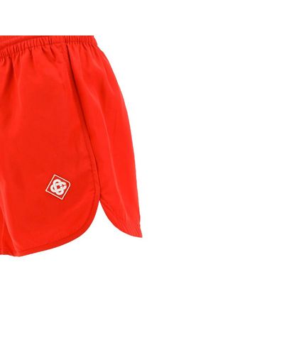 Casablancabrand Logo Shorts - Rot