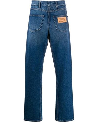 Burberry Jeans Back-To-Front - Blu