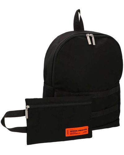 Heron Preston Logo -Rucksack - Schwarz