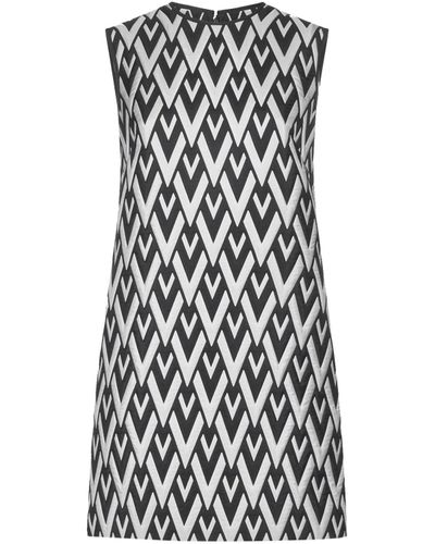 Valentino Black Pyramid Stud Minidress