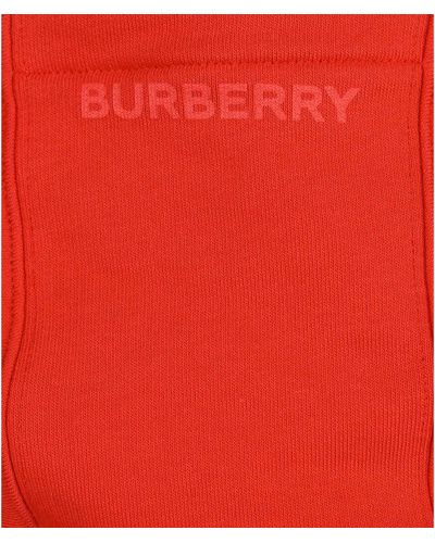 Burberry Love Sweatshirt mit Kapuze - Rot