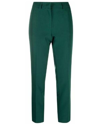 Blanca Vita Cropped Tailored Pants - Green