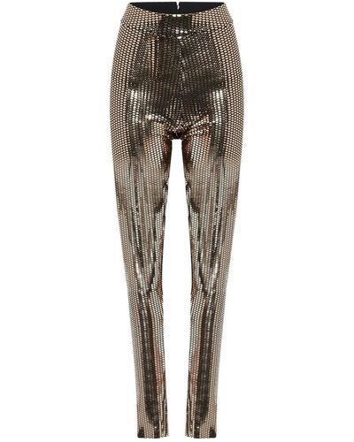 Dolce & Gabbana Leggings effetto metallizzato