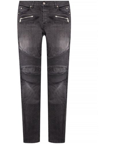 Balmain Jeans in cotone - Grigio