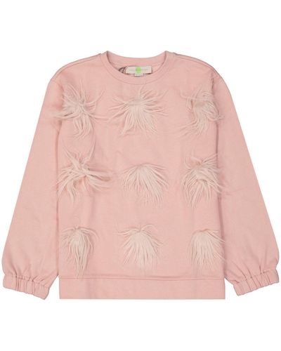 Stella McCartney Felpa in cotone - Rosa