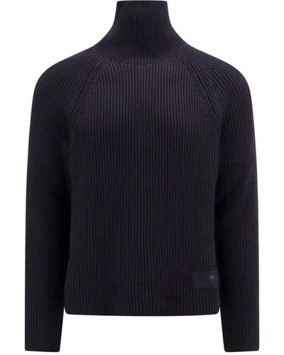 Ami Paris Turtleneck Sweater - Blue