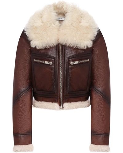 Givenchy Giacca in pelle - Marrone