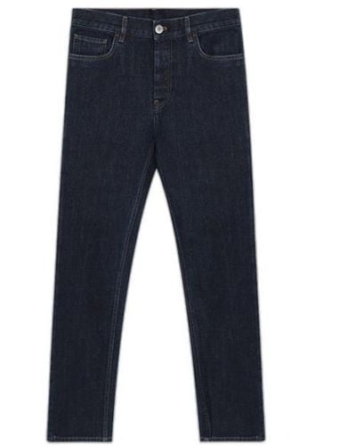 Prada Jeans in cotone e denim - Blu