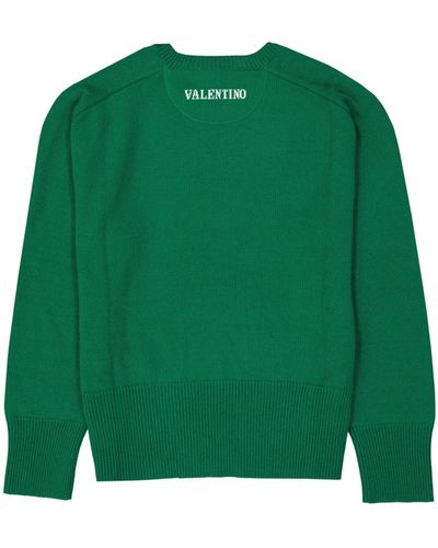 Valentino Kaschmir-Pullover - Grün