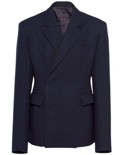 Prada Giacca Blazer - Blu