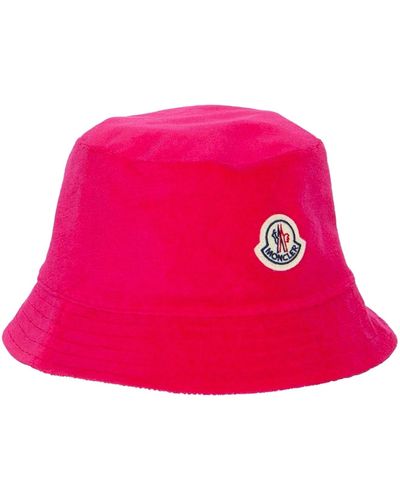 Moncler Terry Bucket Hut - Pink