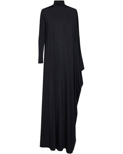 Balenciaga Maxi abito minimalista - Nero