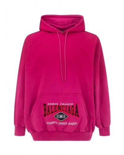 Balenciaga Oversize logo sweatshirt - Rosa