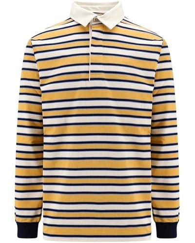 Gucci Striped Cotton Polo Shirt - Multicolor