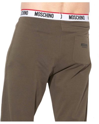Moschino Moschino Unterwäsche Baumwoll-Logo-Hose - Braun