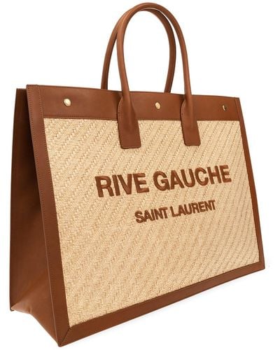 Saint Laurent Rive Gauche Tote Tasche - Braun