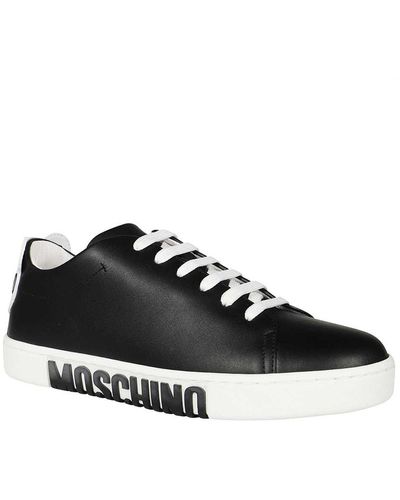 Moschino Sneakers Logo - Nero