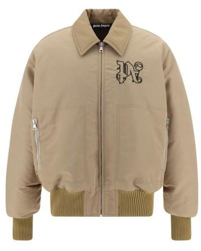 Palm Angels Bomber imbottito - Neutro