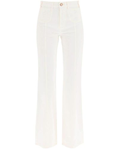 See By Chloé Jeans in denim - Bianco