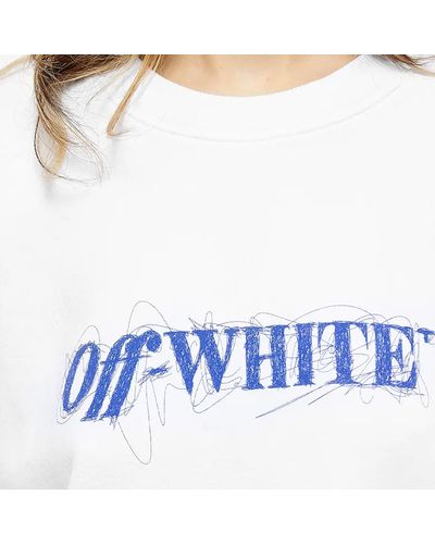 Off-White c/o Virgil Abloh Cotton Logo T-shirt Dress - Weiß