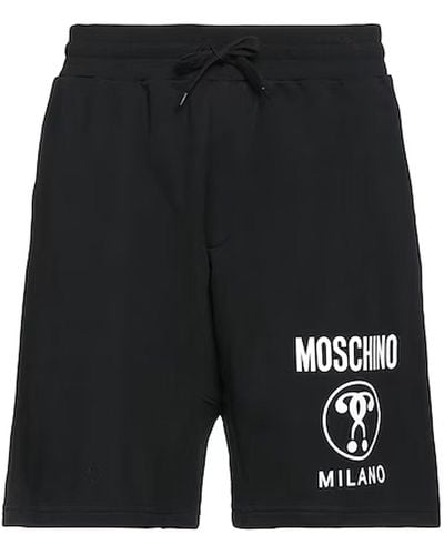 Moschino Cotton Shorts - Nero