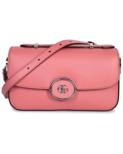 Gucci Petite GG Mini Shoulder Bag - Pink
