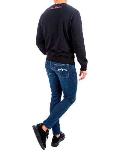 Alexander McQueen Denim Jeans - Blau