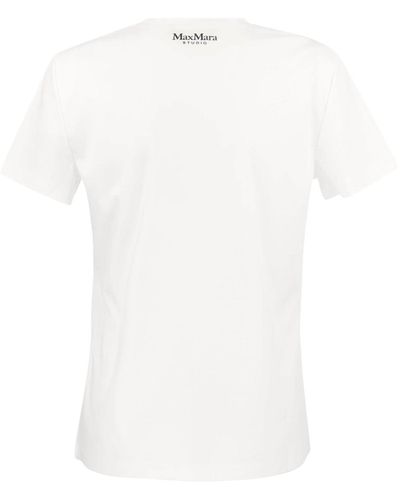 Max Mara Studio Studio Cocco T Shirt - Weiß