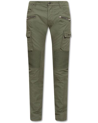 Balmain Pantaloni Cargo - Verde