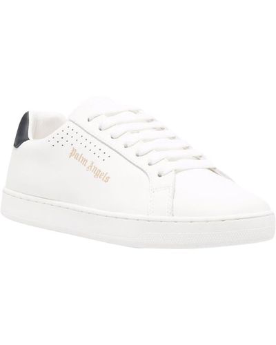 Palm Angels Sneakers Tennis goffrate - Bianco