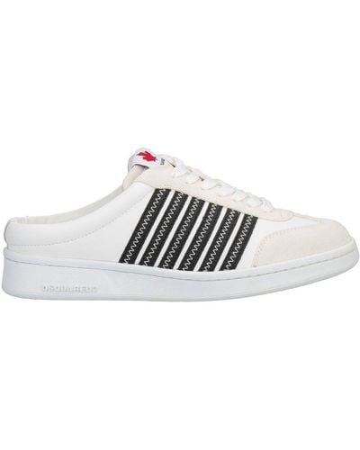 DSquared² Sneakers aperte sul retro - Bianco