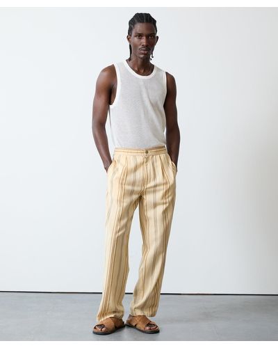 Todd Synder X Champion Relaxed Cotton Leisure Pant - White