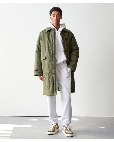 Todd Synder X Champion Ventile Down Trench - Green
