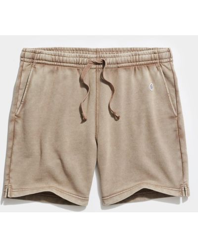 Todd Synder X Champion Sun-faded 7" Midweight Warm Up Short - Natural