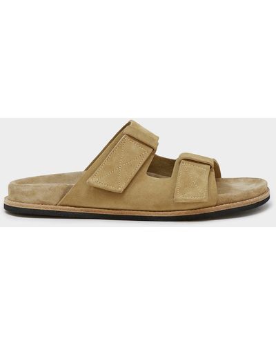 Todd Synder X Champion Nomad Suede Double Strap Sandal - Multicolour