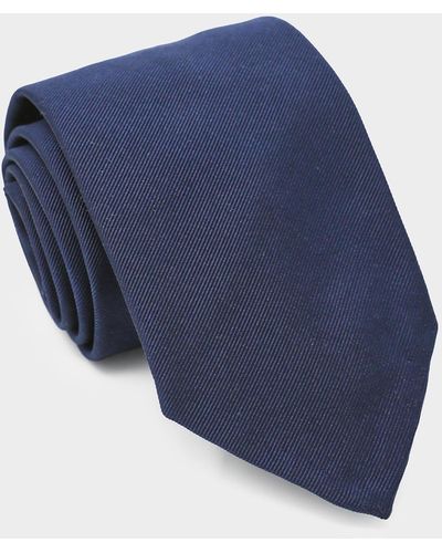 Todd Synder X Champion Italian Solid Tie - Blue