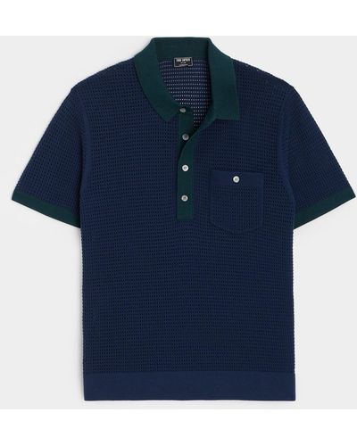 Todd Synder X Champion Club Sweater Polo - Blue