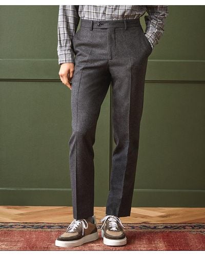 Todd Synder X Champion Wool Flannel Sutton Suit Pant - Green