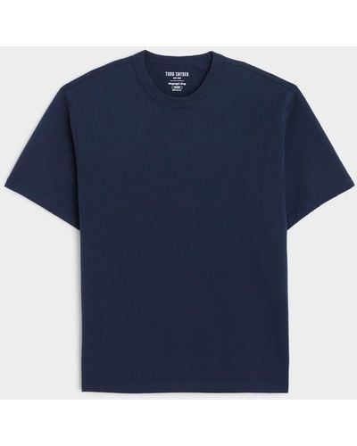 Todd Synder X Champion Heavyweight Jersey Tee - Blue