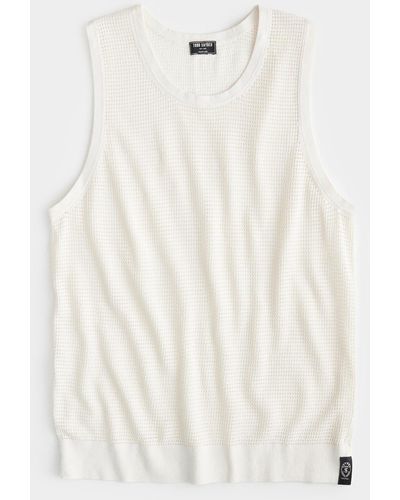 Todd Synder X Champion Luxe Mesh Tank - White