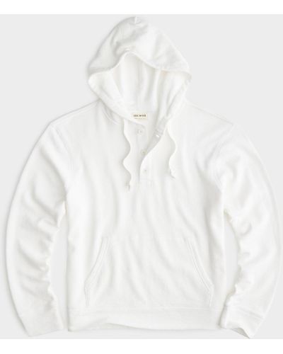 Todd Synder X Champion Surf Terry Baja Hoodie - White