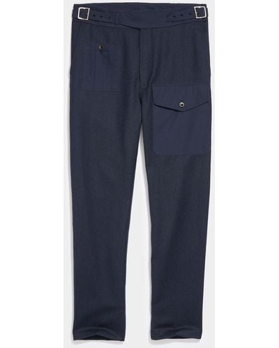 Todd Synder X Champion Todd Snyder X Private White Gurkha Pant - Blue