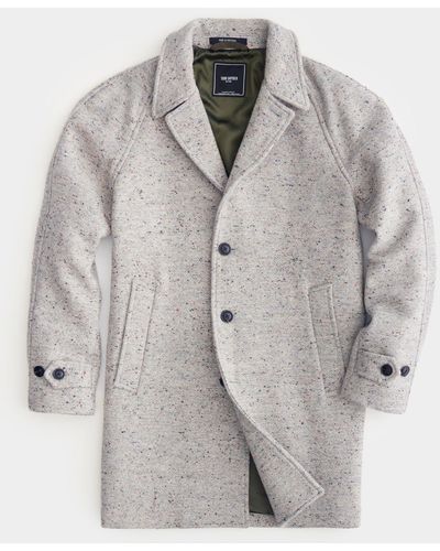 Todd Synder X Champion Italian Donegal Wool Carcoat - Gray