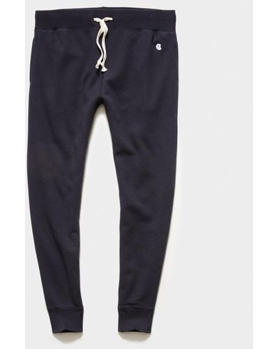 Todd Synder X Champion Midweight Slim Jogger Sweatpant - Blue