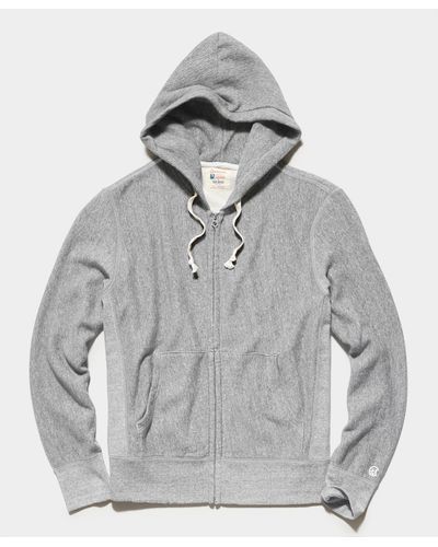 Todd Synder X Champion Midweight Full Zip Hoodie - Gray