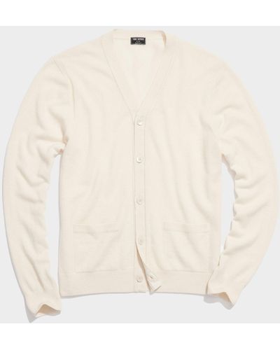 Todd Synder X Champion Cashmere Cardigan - Natural