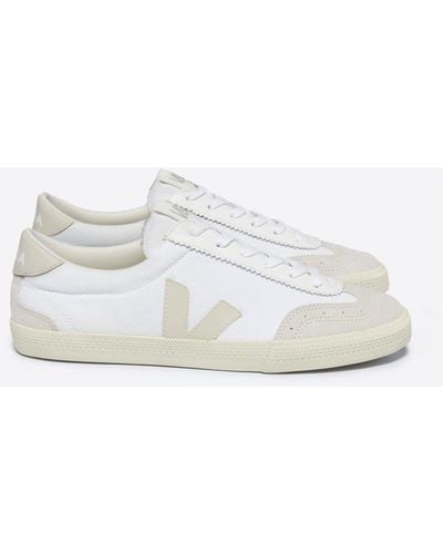 Veja Volley Canvas Sneaker - White